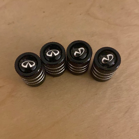 INFINITI Valve Caps, Valve Covers Silver/chrome - Foto 7